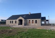 Self build front of house 