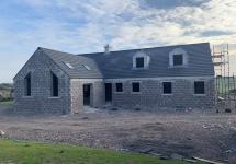 Self build back view 