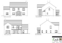 large new dwelling and garage ballymena 