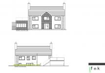 dwelling with extension and attic conversion 