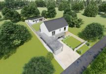 modern home in sea side 