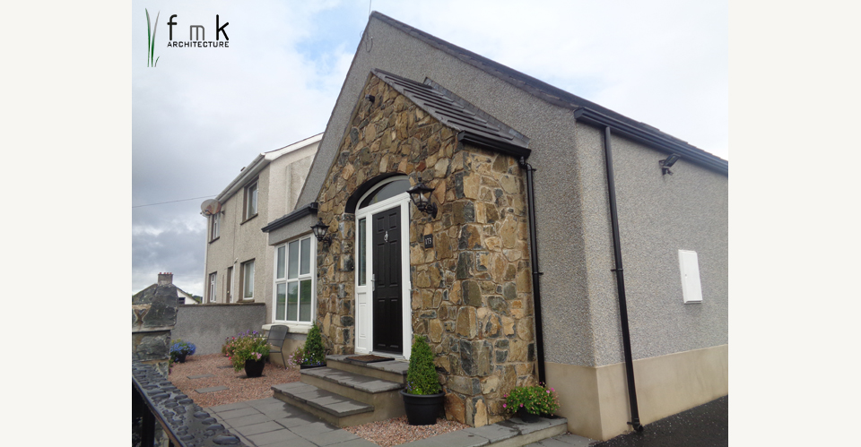Low Energy Home With Stone Detail
