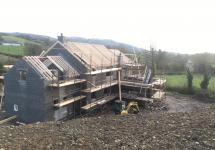 roof trusses on 