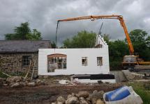 Creating the frame of the New mill conversion 