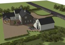 3D Design ariel view 