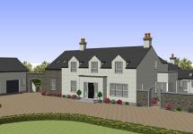 3D design front view 