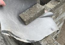 Slab Wrapping for Airtightness Details 