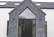 Front door of home 