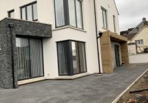 Paving and Kerbing completed 