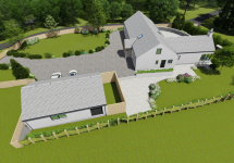 Traditional Split Level dwelling