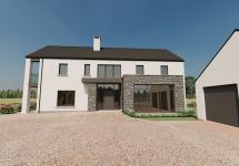 Large modern home with double garage 