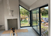 Floor to ceiling glazing