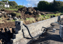 retaining wall by tobermore