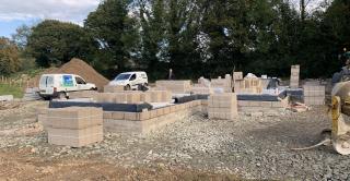 FmK Low energy build has started on-site outside Cookstown