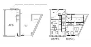 Retial units to apartments 