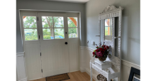 old traditional barn style doors