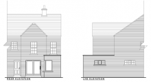 rear extension and alterations to home